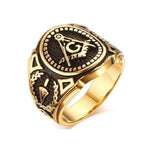 Bague Grand Orient Or