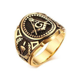 Bague Grand Orient Or