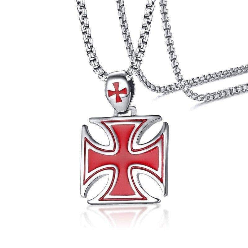 Pendentif Templiers ⚔️ Boutique Épées Pendentif Templiers ⚔️ Boutique Épées