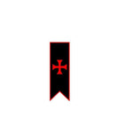 Sticker Templier Bannière de l'Ordre